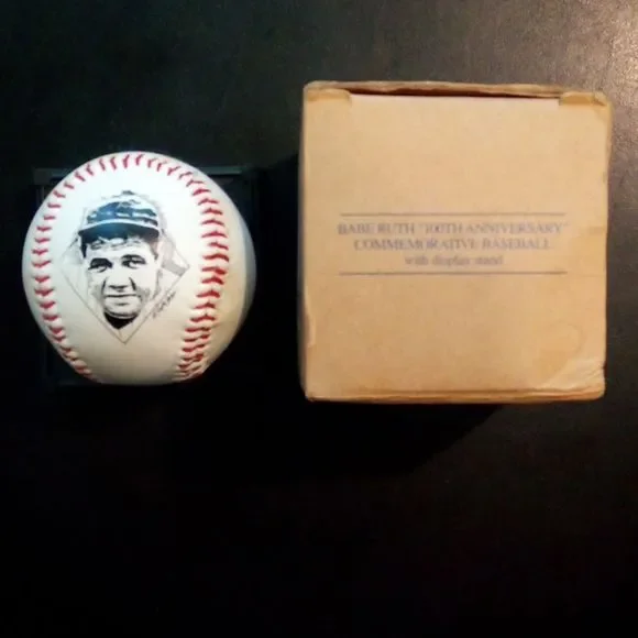 Brand New Babe Ruth "100th Anniversary" Commemorative Baseball - Picture 2 of 6